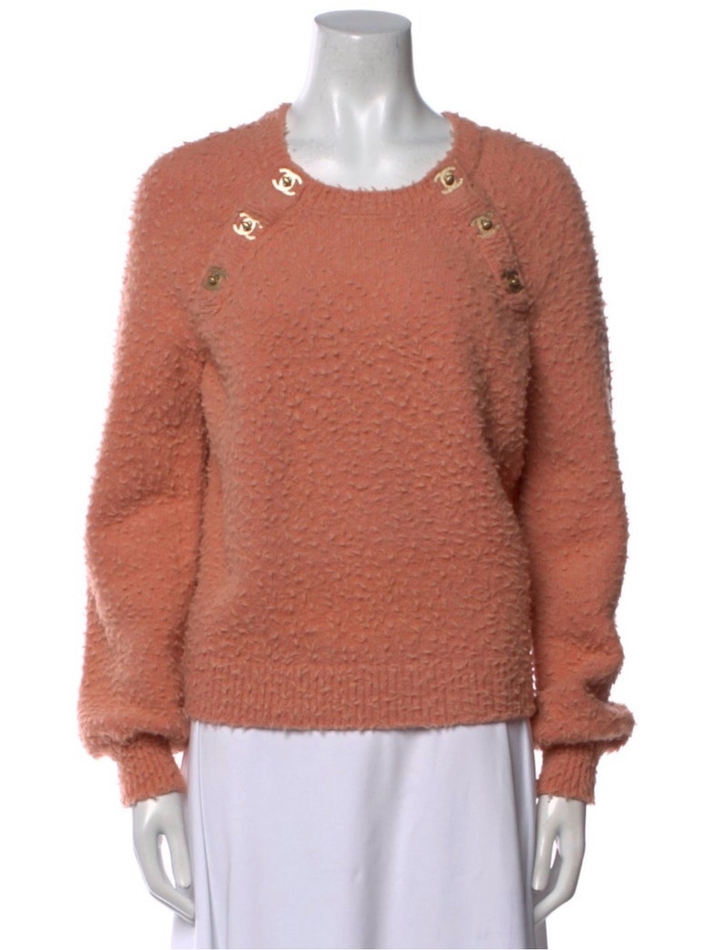 Chanel authentic 2021 alpaca sweater - Picture 8 of 8